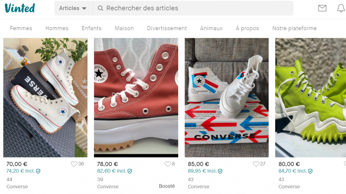 Revendeur converse deals